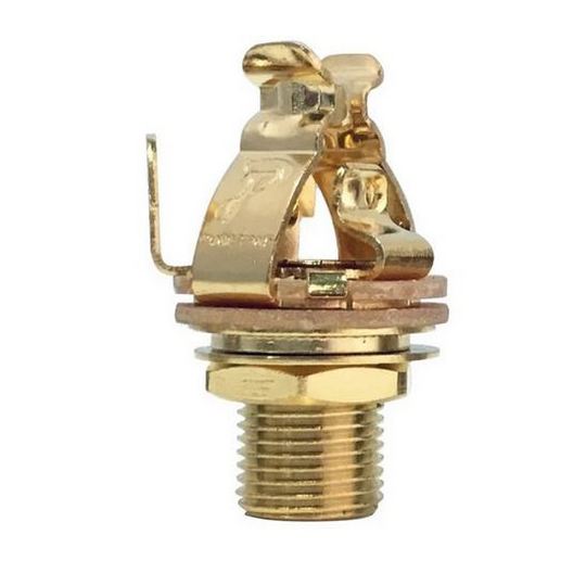 Pure Tone Multi-Contact 1/4" jack socket, mono, gold