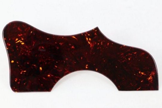 1960s batwing J-45/J-50, celluloid, brown tortoise, left-handed